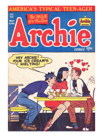 Archie Comics Retro: Archie Comic Book Cover #32 (Aged) by Al Fagaly Pricing Limited Edition Print image