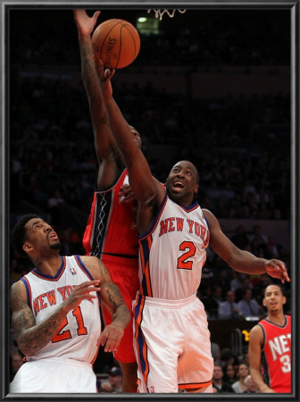 New Jersey Nets V New York Knicks: Raymond Felton by Nick Laham Pricing Limited Edition Print image