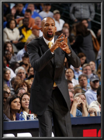 New Orleans Hornets V Dallas Mavericks: Monty Williams by Layne Murdoch Pricing Limited Edition Print image