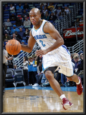 Charlotte Bobcats V New Orleans Hornets: Jarrett Jack by Layne Murdoch Pricing Limited Edition Print image