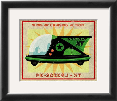 Patrol Craft Xt, Box Art Tin Toy by John Golden Pricing Limited Edition Print image