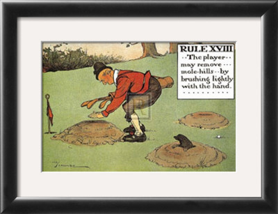 Rules Of Golf, Rule Xviii by C. Crombie Pricing Limited Edition Print image