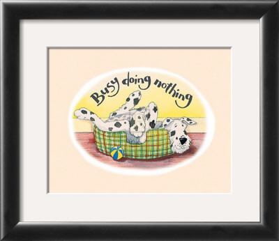 Busy Doing Nothing by Kate Mawdsley Pricing Limited Edition Print image