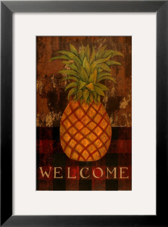 Pineapple On Plaid by Kari Phillips Pricing Limited Edition Print image