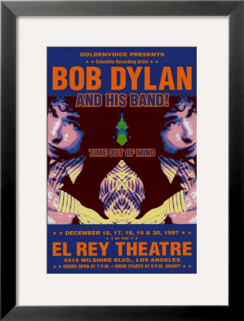 Bob Dylan - At The El Rey by Dennis Loren Pricing Limited Edition Print image