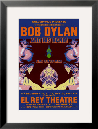 Bob Dylan - At The El Rey by Dennis Loren Pricing Limited Edition Print image
