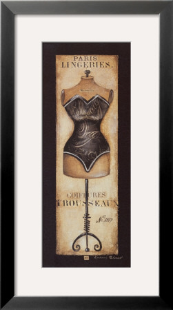 Paris Lingeries No. 287 by Kimberly Poloson Pricing Limited Edition Print image