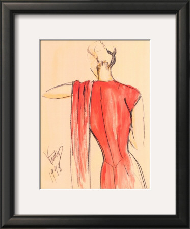 Red Dress Ii by Tara Gamel Pricing Limited Edition Print image
