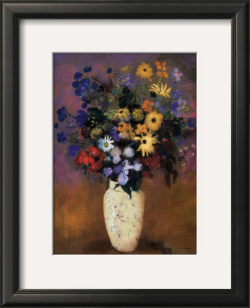 Vase Of Flowers, 1914 by Odilon Redon Pricing Limited Edition Print image