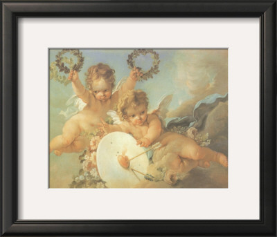 Putti Con Ghirlande by L. Boucher Pricing Limited Edition Print image