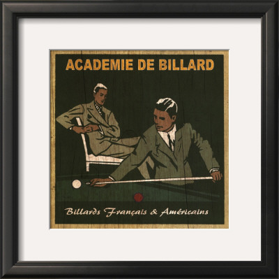 Academie De Billard Ii by Philippe David Pricing Limited Edition Print image
