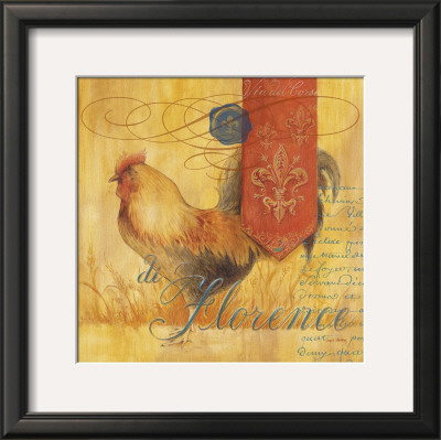 Florence Rooster by Angela Staehling Pricing Limited Edition Print image