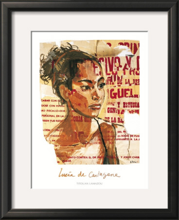 Lucia De Cartagene by Titouan Lamazou Pricing Limited Edition Print image