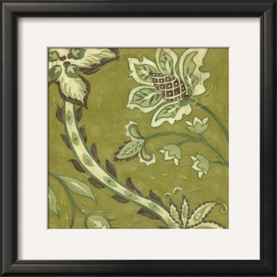 Medium Pistachio Paisley Ii by Chariklia Zarris Pricing Limited Edition Print image