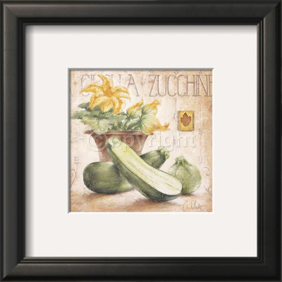 Zucchine by Claudia Ancilotti Pricing Limited Edition Print image