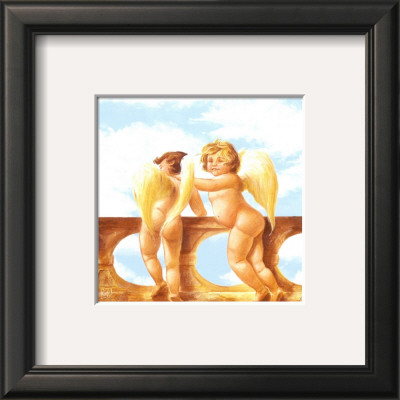 Gabriel And Haniel by Carla Moresca Pricing Limited Edition Print image
