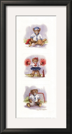 Sports Bear Ii by Peggy Thatch Sibley Pricing Limited Edition Print image