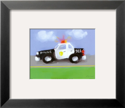 Police Car by Anthony Morrow Pricing Limited Edition Print image