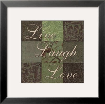 Live, Laugh, Love by Smith-Haynes Pricing Limited Edition Print image