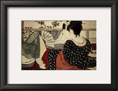 The Lovers by Utamaro Kitagawa Pricing Limited Edition Print image