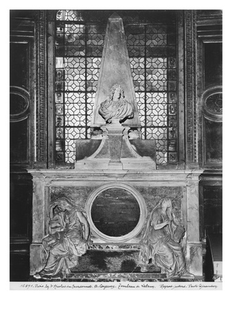 Tomb Of Charles Le Brun And His Wife, Suzanne Butay, 1692 by Antoine Coysevox Pricing Limited Edition Print image