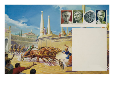 Circus Maximus, Rome by Severino Baraldi Pricing Limited Edition Print image