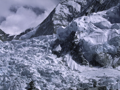 Khumbu Ice Fall, Nepal by Michael Brown Pricing Limited Edition Print image