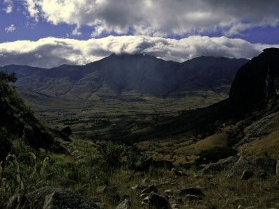 Cloudy Look At The Valley Floor, Madagascar by Michael Brown Pricing Limited Edition Print image