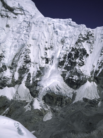 Avalanche In Nepal by Michael Brown Pricing Limited Edition Print image