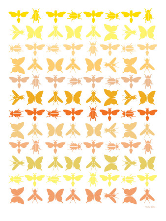 Orange Insects by Avalisa Pricing Limited Edition Print image