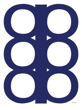 Navy Design, No. 300 by Avalisa Pricing Limited Edition Print image