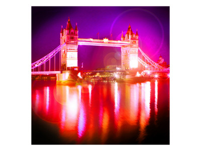 Tower Bridge Night, London by Tosh Pricing Limited Edition Print image