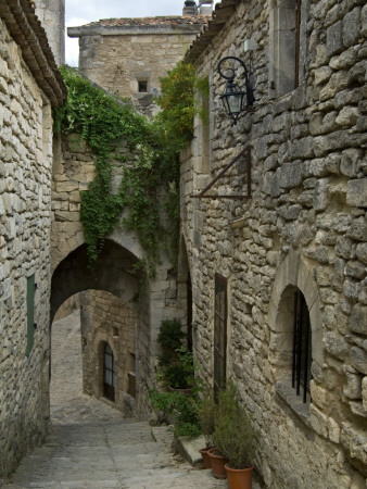 Mediaeval Alley In The Village Of Lacoste, Provence, France by Philippe Clement Pricing Limited Edition Print image