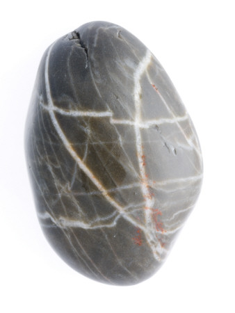 Pebble From Auchmithie Beach, Angus, Scotland, Uk by Niall Benvie Pricing Limited Edition Print image