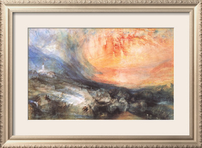 Golden Meadow, C.1843 by William Turner Pricing Limited Edition Print image