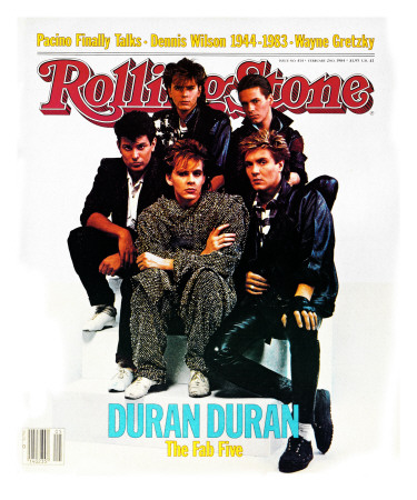 Duran Duran, Rolling Stone No. 414, February 1984 by David Montgomery Pricing Limited Edition Print image