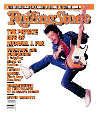Michael J. Fox, Rolling Stone No. 495, March 1987 by Deborah Feingold Pricing Limited Edition Print image