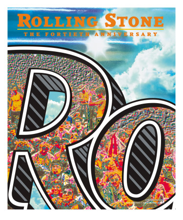40Th Anniversary Summer Of Love, Rolling Stone No. 1031, July 2007 by Chip Kidd Pricing Limited Edition Print image