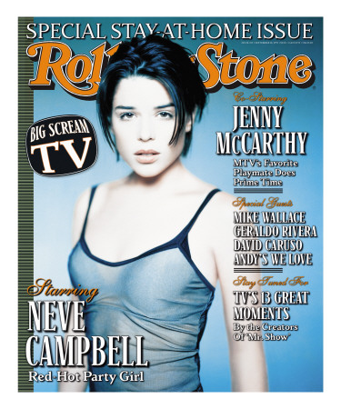 Neve Campbell, Rolling Stone No. 769, September 18, 1997 by Matthew Rolston Pricing Limited Edition Print image