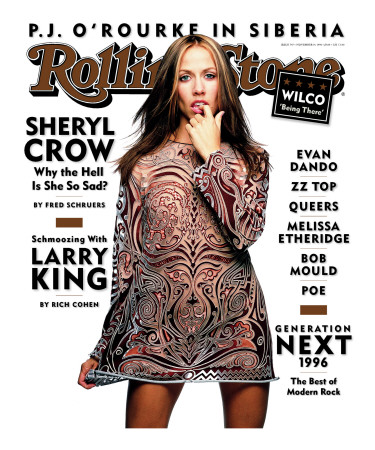 Sheryl Crow, Rolling Stone No. 747, November 1996 by Mark Seliger Pricing Limited Edition Print image