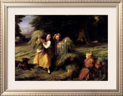 The Harvesters by George Bernard O'neill Pricing Limited Edition Print image
