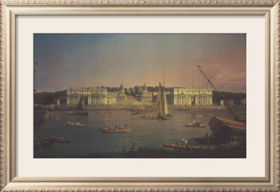 Greenwich From The Isle Of Dogs by Canaletto Pricing Limited Edition Print image