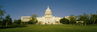 Facade Of A Government Building, Capitol Building, Washington D.C., Usa by Panoramic Images Pricing Limited Edition Print image