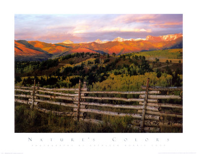 Cimmaron Range Sunset by Kathleen Norris Cook Pricing Limited Edition Print image