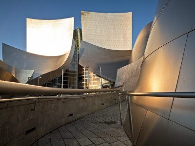 Disney Concert Hall Designed By Frank Gehry by Eddie Brady Pricing Limited Edition Print image