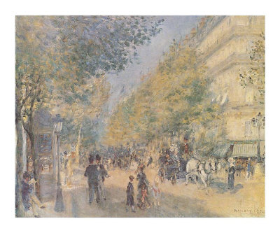 Les Grands Boulevards by Pierre-Auguste Renoir Pricing Limited Edition Print image