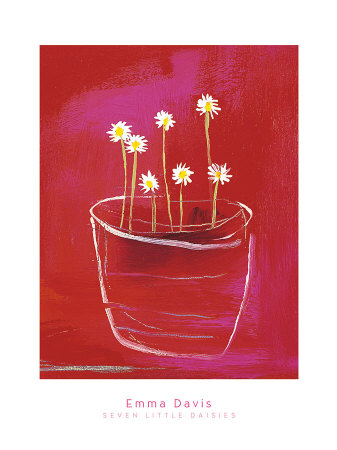 Seven Little Daisies by Emma Davis Pricing Limited Edition Print image