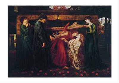 Dante's Dream by Dante Gabriel Rossetti Pricing Limited Edition Print image