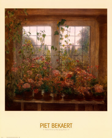 Family Portrait Of Pink, Spring Flowers by Piet Bekaert Pricing Limited Edition Print image