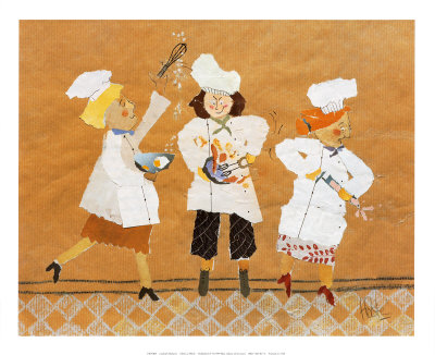 Chefs At Work by Lizbeth Holstein Pricing Limited Edition Print image